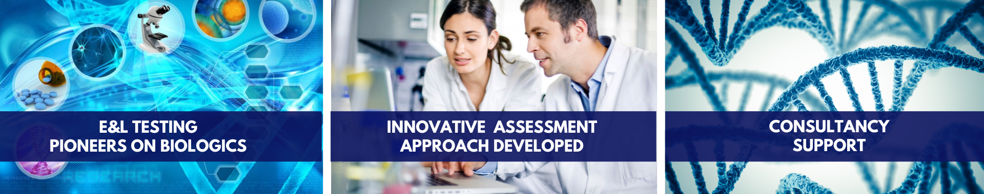 E&L testing on Biologics